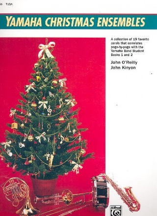 Yamaha Christmas Ensembles: for concert band tuba