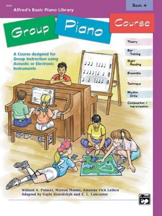 ABPL Group Piano Course 4 Book  Piano teaching material