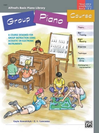 ABPL/GROUP PIANO COURSE 1&2/TCHR HD  Piano teaching material