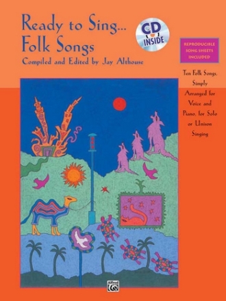 Ready to Sing...Folk Songs BK & CD  Voice and piano (classical)