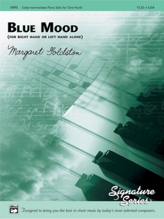BLUE MOOD(RH OR LH ONLY)/PS  Piano Solo