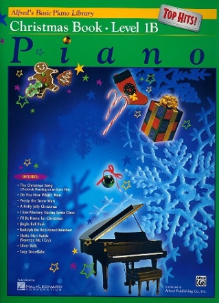 Christmas Book Top Hits Level 1b for piano (with text) Piano Solo
