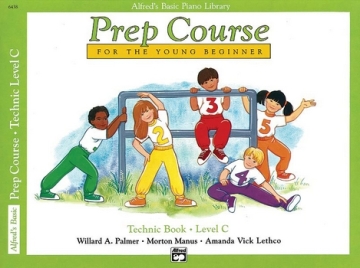 Palmer, Manus & Lethco Alfred Prep Course Technic Book Level C  Piano teaching material