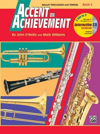 O'Reilly, J & Williams, M Accent on Achievement. Mallet Perc Bk 2  Wind ensemble