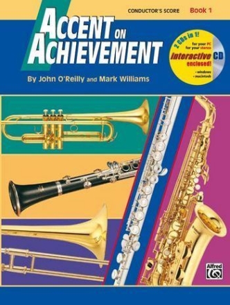 Accent on Achievement vol.1 (+CD-ROM): conductor's score