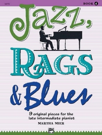 Jazz Rags & Blues vol.4 (+Online Audio) for piano