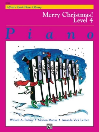 Palmer, Manus & Lethco Merry Christmas! Level 4  Piano teaching material