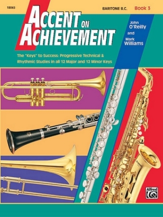 O'Reilly, J & Williams, M Accent on Achievement. Brt Bass Clef Bk3  Wind ensemble