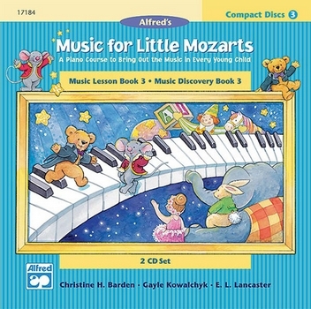 Little Mozarts CD Book 3  Piano teaching material