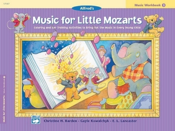 Various Little Mozarts Workbook 4  Piano teaching material