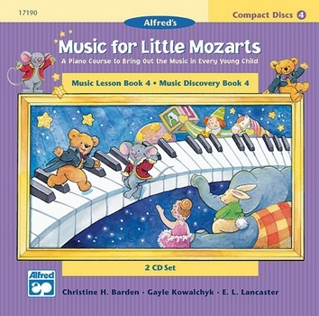 Little Mozarts CD Book 4  Piano teaching material