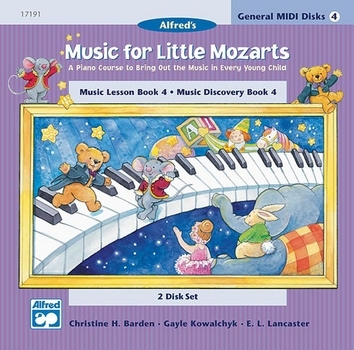 GM-MLM 4 (2 DISKS)  Piano teaching material