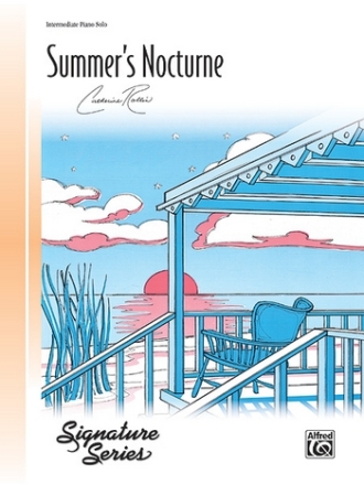 Summer's Nocturne for piano solo (intermediate)