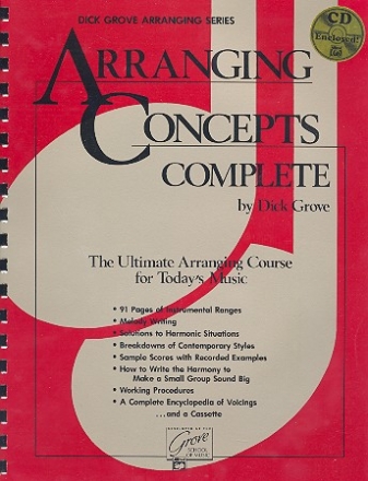 Arranging Concepts Complete (+CD) The ultimate arranging course for today's Music