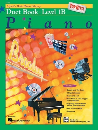 ABPL/TOP HITS DUET 1B  Piano duet