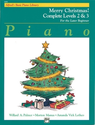 Palmer, Manus & Lethco Merry Christmas! Complete level 2 and 3  Piano teaching material