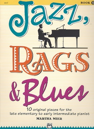 Jazz, Rags and Blues vol.1 (+Online Audio) for piano