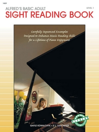 Alfred's Basic Adult Sight Reading Level 1 for piano