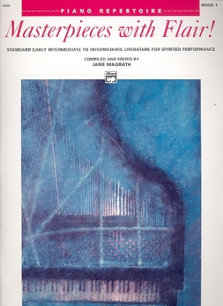 Masterpieces with Flair vol.1 Standard literature for piano