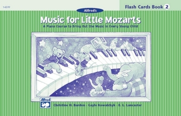Little Mozarts Flashcards Book 2  Piano teaching material