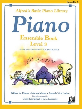 Kowalchyk & Lancaster Alfred's Basic Piano Ensemble Book Lvl 3  Piano teaching material