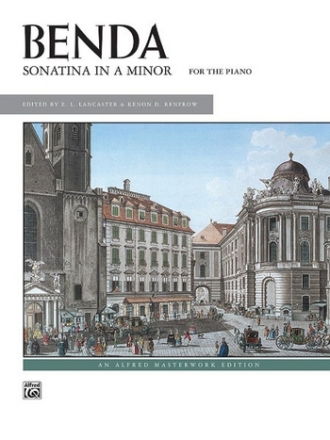 BENDA/SONATINA IN A MINOR-LANCASTER  Piano Solo