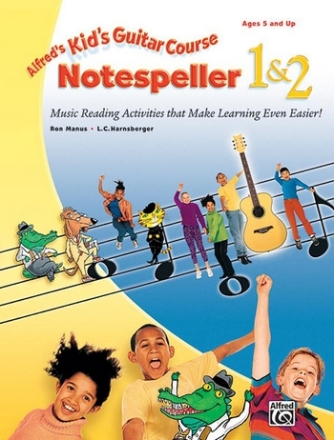 CHILDREN'S GUITAR NOTESPELLER  Guitar teaching (pop)