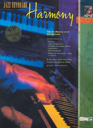Harmony (+CD) for keyboard Take the mystery out of jazz harmony