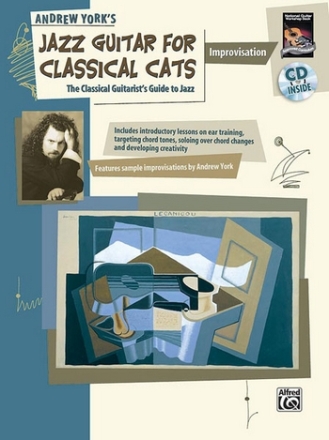 JAZZ GTR CLASS CATS/IMPROV-BK&CD  Guitar albums (classical)