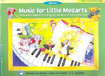Music for little Mozarts - Recital Book vol.2 for piano