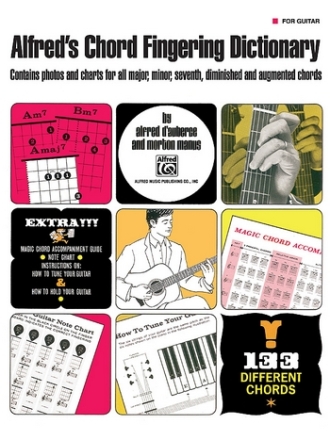 CHORD FINGERING DICTIONARY/GTR  Guitar teaching (pop)