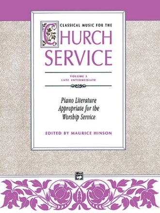 CLASSICAL...CHURCH SVC.#3-HINSON  Default setting