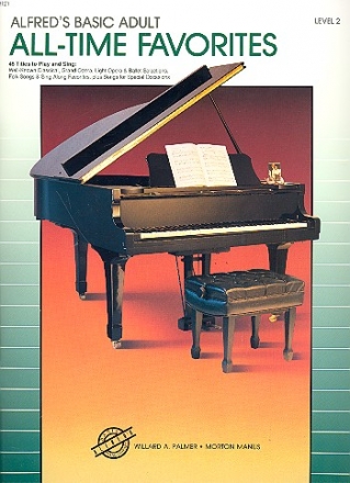 Alfred's Basic Adult: All-time favorites level 2