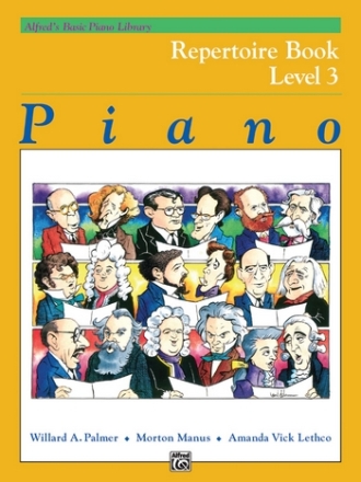 Palmer, Manus & Lethco Alfred's Basics Piano Repertoire Lvl 3  Piano teaching material
