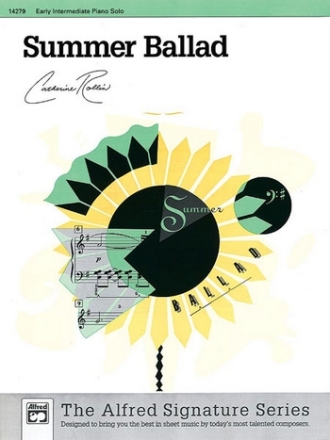 SUMMER BALLAD/PNO SOL-3  Piano Solo