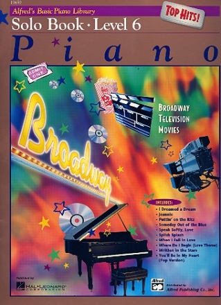 Solo Book Top Hits Level 6 for piano
