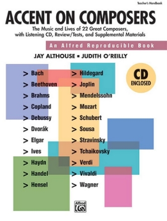 Althouse, J & O'Reilly, J Accent on Composers. Book and CD  General Musicianship texts