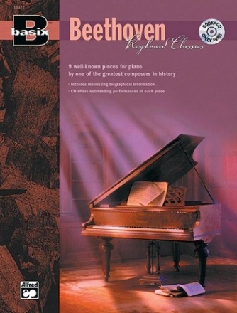 Beethoven keyboard classics (+CD) 9 well-known pieces for piano