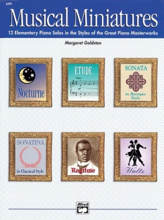 MUSICAL MINIATURES  Piano Solo