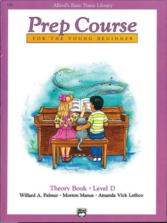 Palmer, Manus & Lethco Alfred Prep Course Theory Book Level D  Piano teaching material