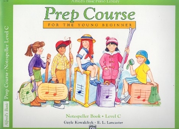 Prep Course - Notespeller Book Level C for piano