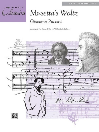 Puccini, G arr. Palmer, W.A Musetta's Waltz (simply classics)  Piano Solo