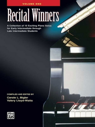Bigler, C & Lloyd-Watts, V Recital Winners, Book 1  Piano teaching material