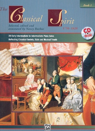 The classical spirit vol.1 24 early intermediate to intermediate piano solos