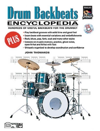 Drum Backbeats Encyclopedia. Book only  Drum Teaching Material