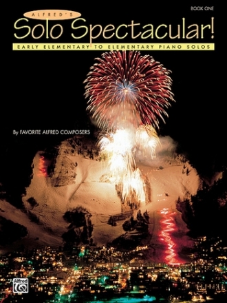 Alfred Solo Spectacular, Book 1  Piano teaching material