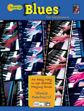 INTRO TO BLUES KYBD/BK  Piano teaching material