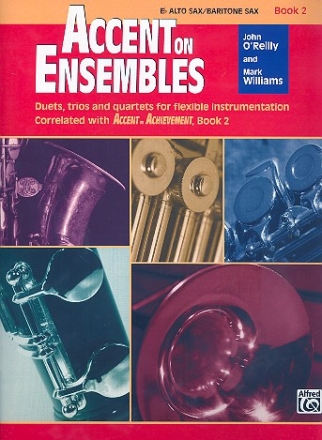 Accent on Ensembles vol.2 for alto or baritone saxophone in e flat