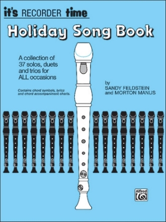 HOLIDAY SONG BOOK / RECORDER  Default setting