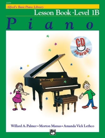 Alfred's Basic Piano Library: Lesson 1B (+CD) for piano